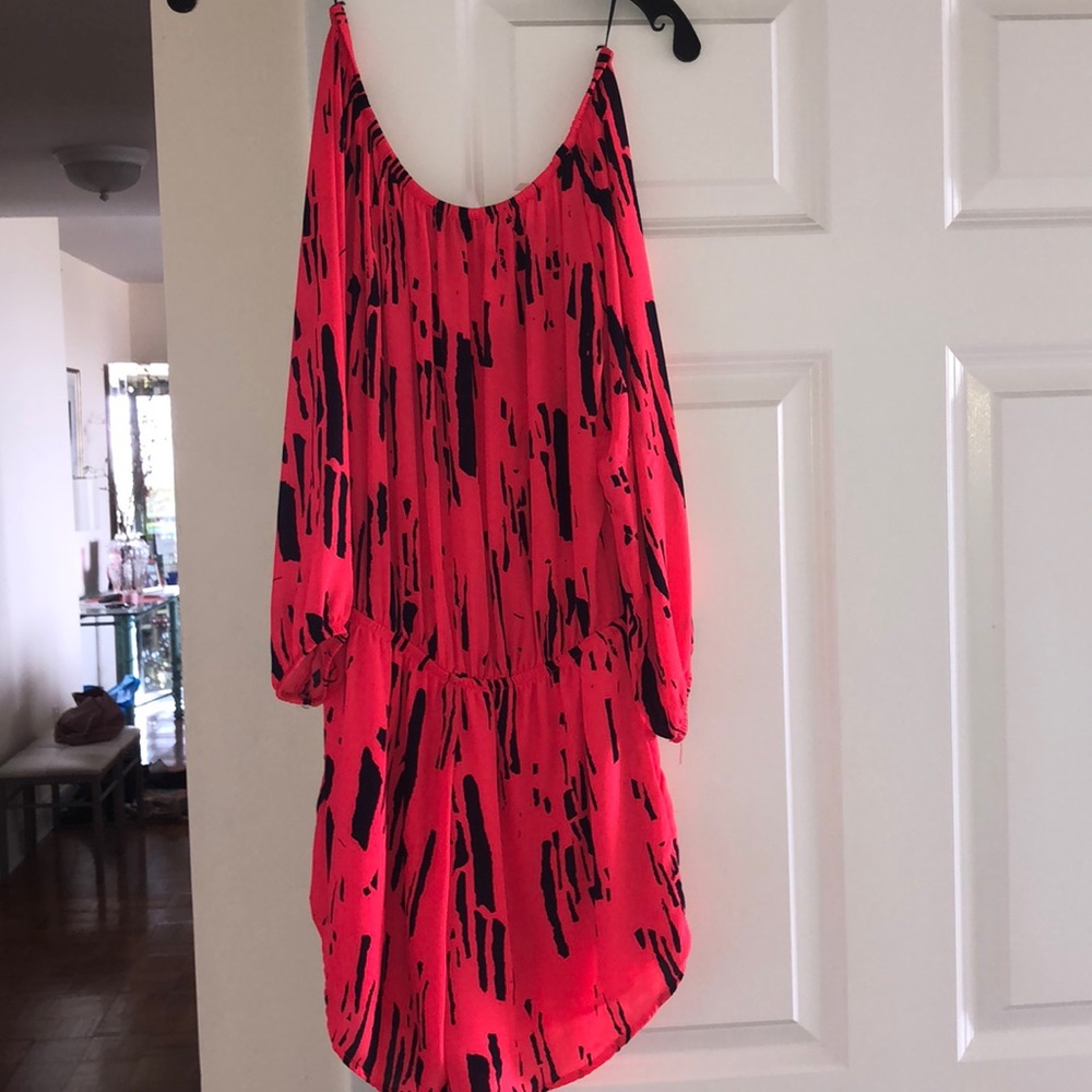 Hot pink romper
